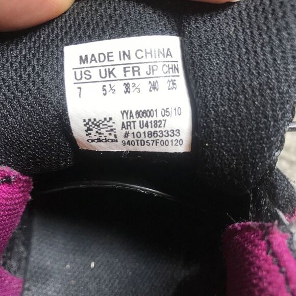 Adidas Torsion system women's size 7 U41827 black - Picture 9 of 10